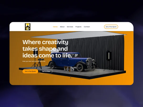 Mech 3D Studios Laravel e-commerce platform